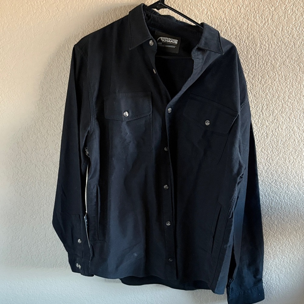 Mountain Khakis Men's Black Shirt Jacket